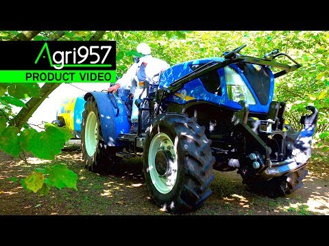 NEW HOLLAND T4.110F LOWERED for DIFFICULT ORCHARD CONDITIONS | T4F ...