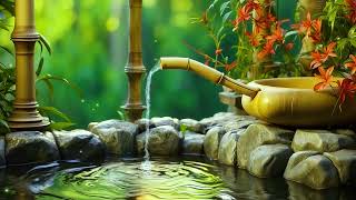 Soothing Piano by the Fountain🌿Study Music, Piano For Stress Relief, Music For Study, Meditation #14
