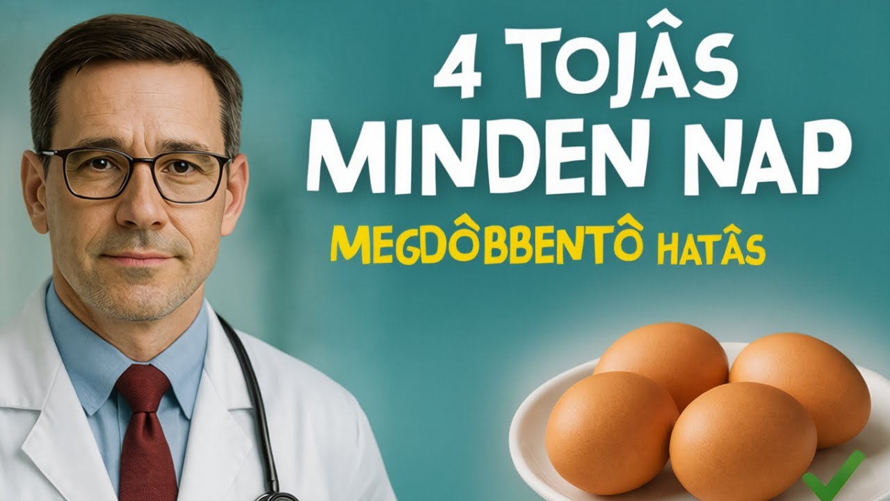 Mi történik, ha napi 4 tojást eszel? (Egy orvos elmagyarázza az igazságot!)