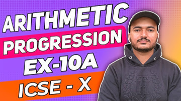 Arithmetic Progression | Class 10th Math Exercise 10A one shot video | R.S.Aggarwal Math | ICSE MATH