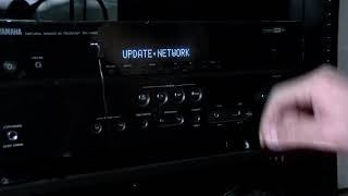 How to update a Yamaha Receiver with network.