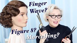 Is this the BEST Finger Wave Technique With a Curling Iron?