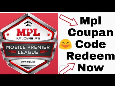 Mpl New Coupan Code Limited Offer Reedem Now | Mpl Coupan code | Mpl token Code