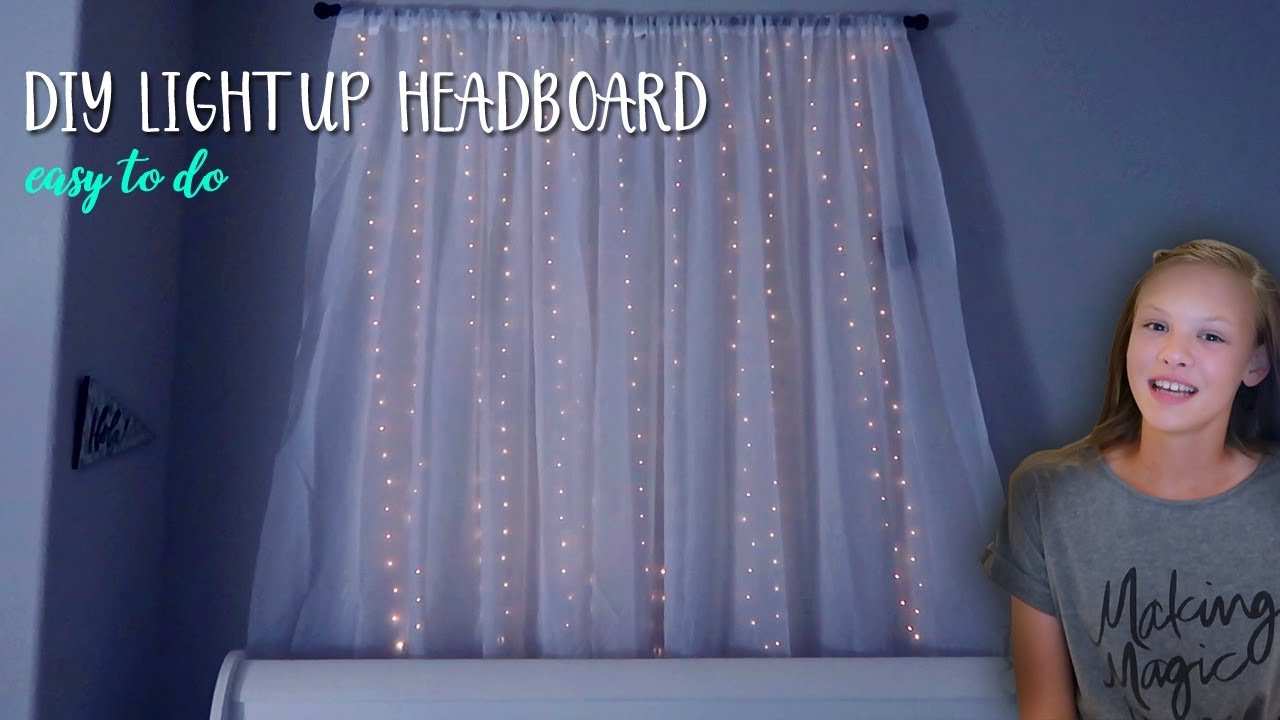 Diy Light Up Headboard Youtube