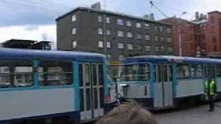 Трамвай в Риге // Tram in Riga