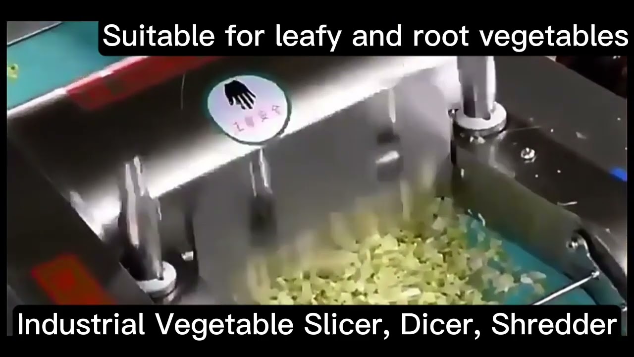 Industrial Vegetable Slicer, Dicer, Shredder