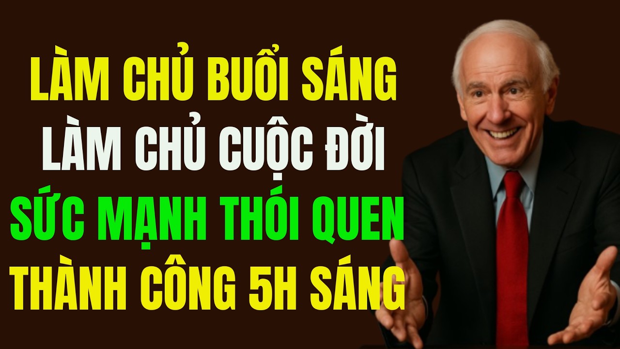Làm Chủ Cuộc Đời - Bắt Đầu Cách Thiết Lập Thói Quen 5 Giờ Sáng Hiệu Quả | Động Lực Từ Jim Rohn
