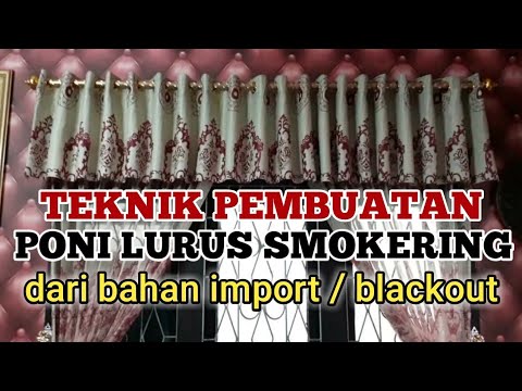 Membuat poni gorden  minimalis  cara  membuat poni lurus 