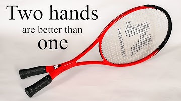 The Genius of the Two-Handled Tennis Racket