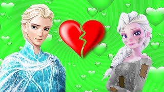 Elsa and Jack Frost Ugly turns into beauty Love Story Costumes Dresses New Episode