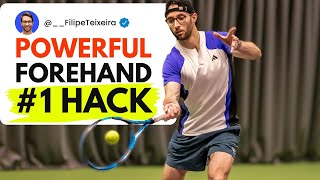 Tennis Forehand: #1 Hack + 3 Tips to Crush Short Balls with Power