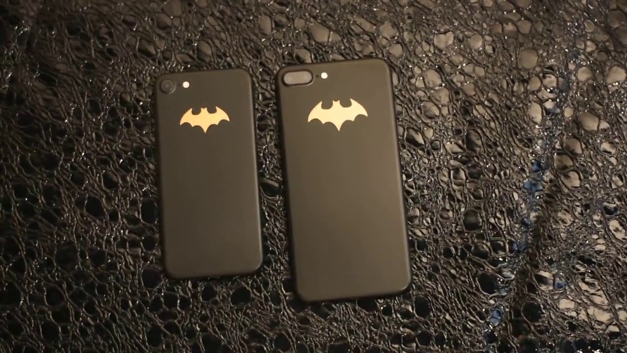 iPhone 7 batman design - YouTube