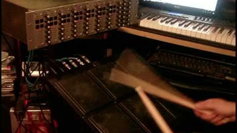 SDSV Simmons Electronic drums with Hart Dynamics MultiPad SDS5