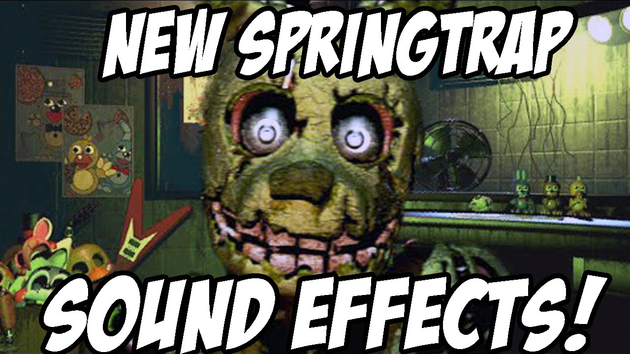 Five Nights At Freddys 3NEW UPDATE! NEW Springtrap Sound Effects