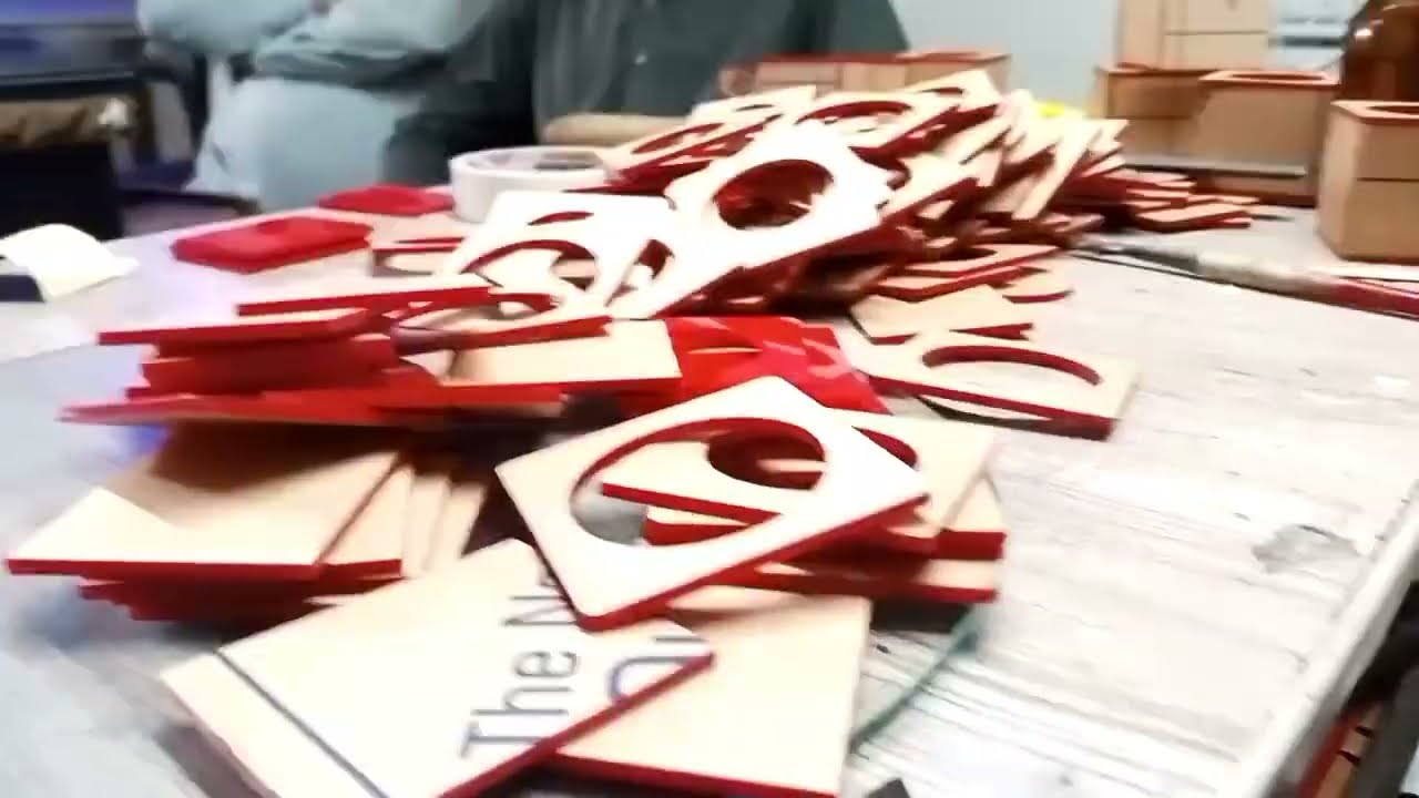 how to make mic logo II news Mike box printing 