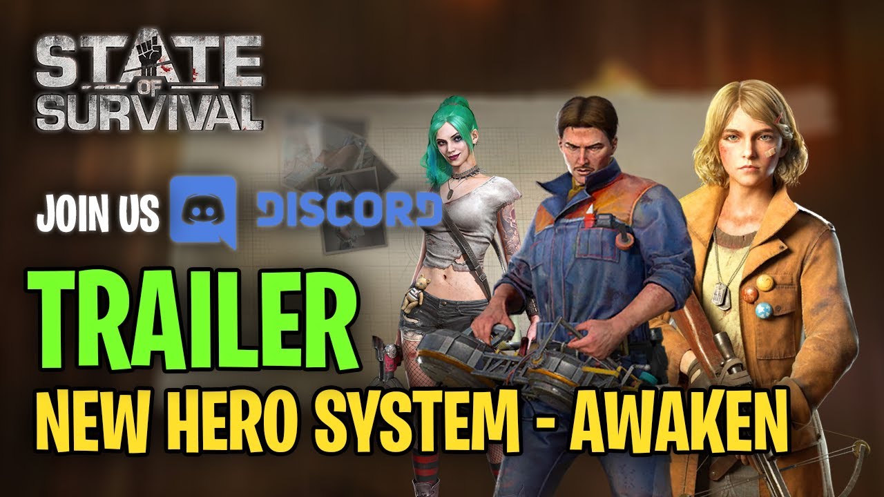 STATE OF SURVIVAL: TRAILER NEW HERO SYSTEM ! EMOTIONAL IMPACT - YouTube