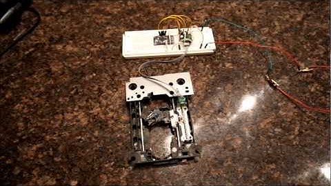 CD-ROM Bipolar Stepper Motor Drive with Arduino