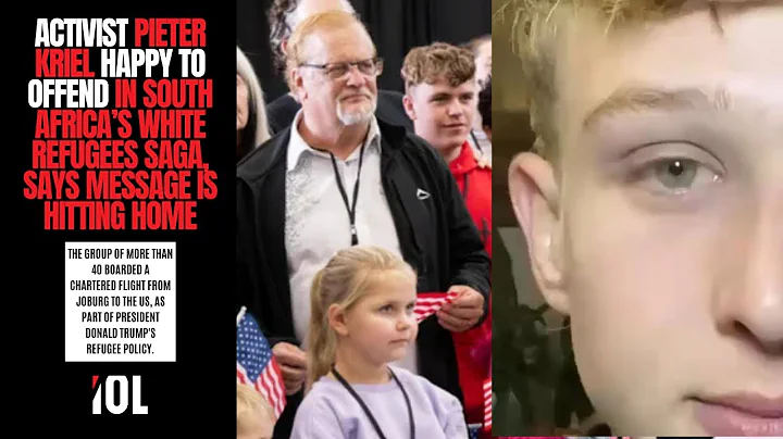 Activist Pieter Kriel happy to offend in white refugees saga, says message is hitting home | IOL