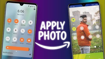 How To Apply Photo In Notification Bar In Any Android Devices??