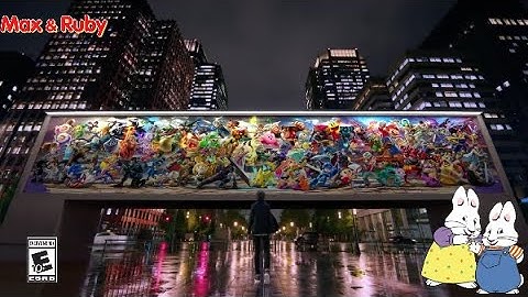 Super Smash Bros Ultimate - Max & Ruby Opening Theme Song Trailer
