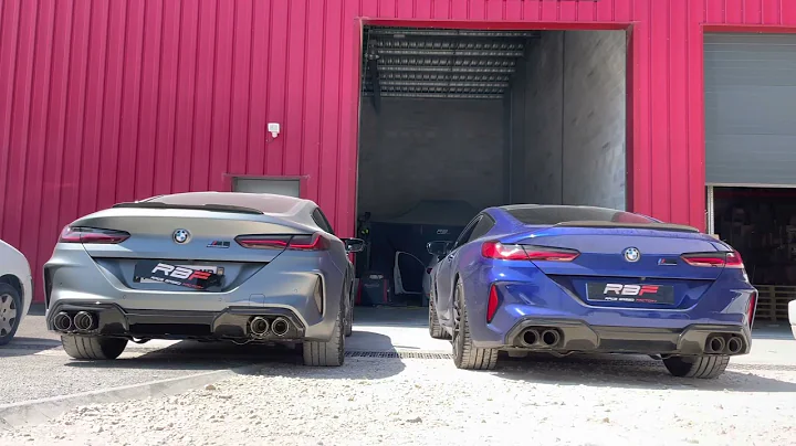 Exhaust Comparison BMW M8 Competition / Fi Exhaust vs M-Performance