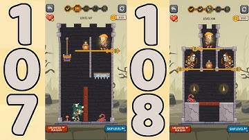 How to Loot - Pin Pull & Hero Rescue Level 107 & 108