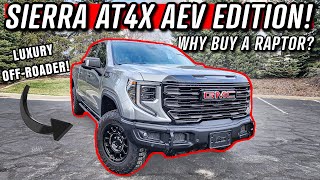 The 2024 GMC SIERRA 1500 AT4X AEV EDITION is the MOST EXTREME LUXURIOUS OFFROAD TRUCK you can BUY!