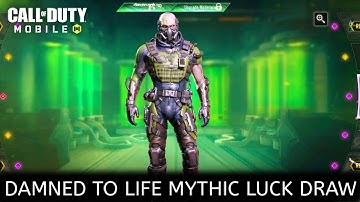 *NEW* PURCHASING COMPLETE DAMNED TO LIFE MYTHIC LUCK DRAW CODM | MYTHIC CBR - AMOEBA COD MOBILE