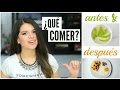 ¿Que comer ANTES y DESPUES del ejercicio? ♡ TIPS