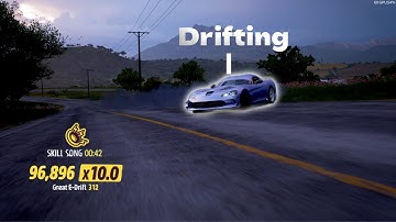 Trying to get a high skill score in FH5                        #drift #games #viper  #forzahorizon5