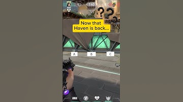 WHERE IS DEFAULT ON HAVEN #valorant #valorantclips #valoranthighlights #valorantmontage