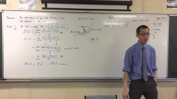 The Second Derivative (3 of 3: Using the Product Rule to Prove Theorems)