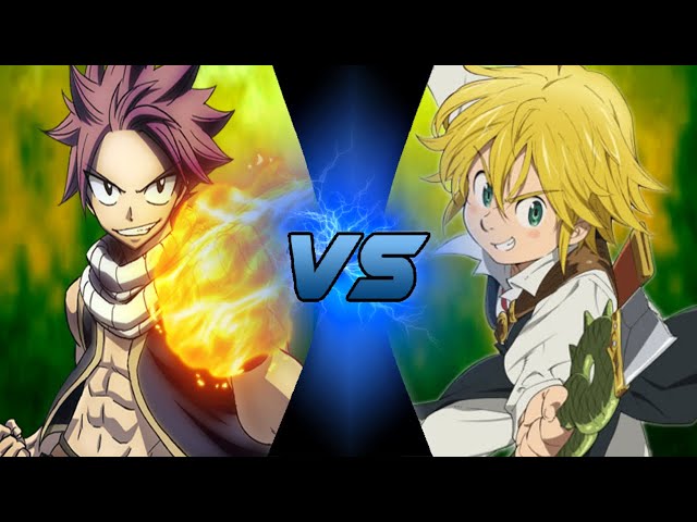 Meliodas e Natsu vs Ainz ooal gown (Nanatsu no taizaie Fairy tail