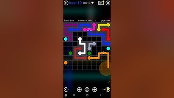 How To Solve Flow Free Bridges 10x10 Mania Pack Level 19 Board Walk Through Solution Walkthrough