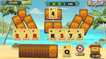 Solitaire TriPeaks Android Gameplay