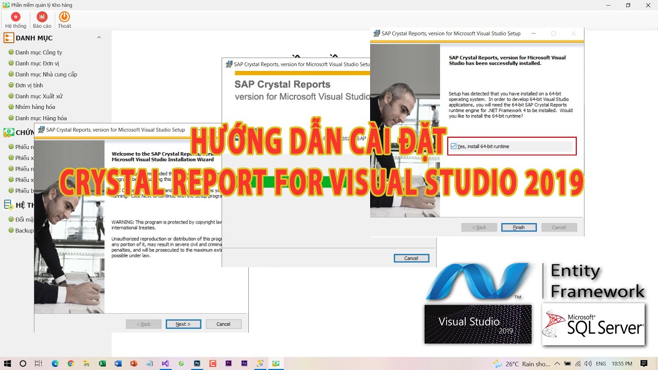 โหลดโปรแกรม crystal report ฟรี  New Update  [Crystal Report For Visual Studio 2019] Hướng dẫn cài đặt Crystal Report For Visual Studio 2019