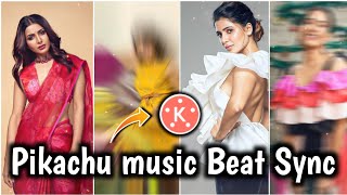 Pikachu music Beat Sync with perfect Shake effects in kinemaster || Pikachu editing