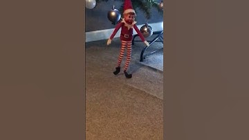 Elf on the shelf caught moving on camera #caughtoncamera #christmas #elfontheshelf 🎄🤫