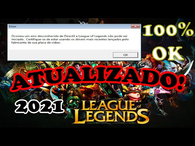 GPU Error - LOL travando no meio do jogo devido a reinicialização do -  Microsoft Community