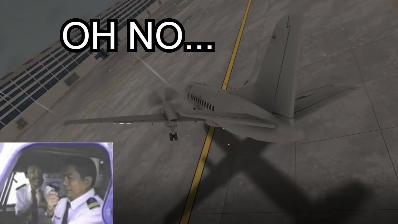 RFS Real Flight Simulator Funny Moments#43