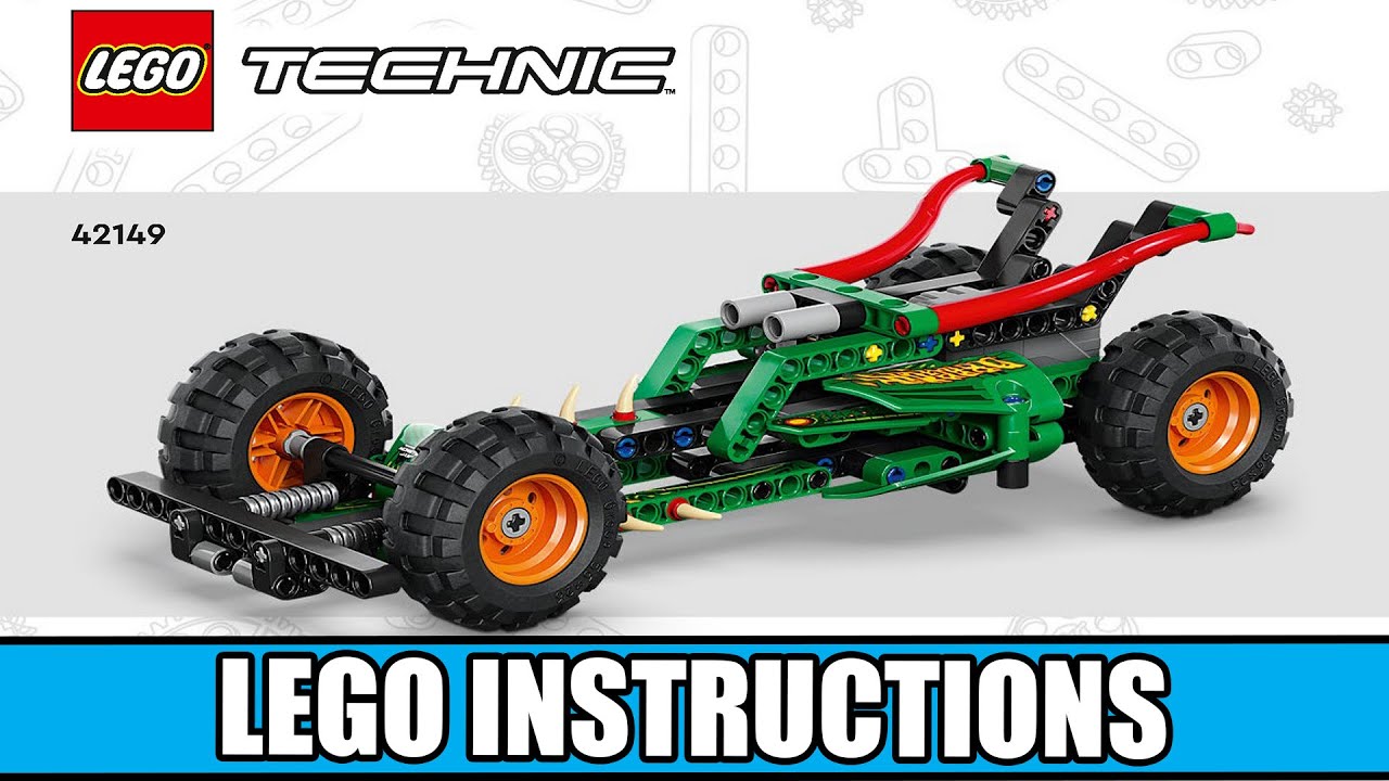 LEGO® Technic Monster Jam Drac 2en1 42149 - Abacus Online