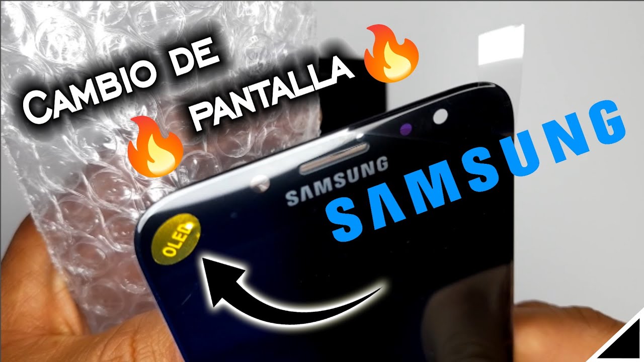 📱Samsung J7 Pro | ⚠️Arreglando La pantalla Rota Display Dañado No se ve ...