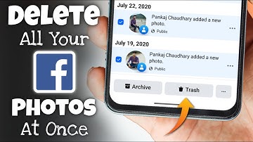How to Delete All Your Facebook Photos at Once