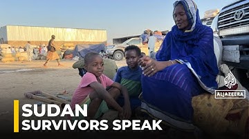 Sudan survivors recount mass killings in el-Fasher