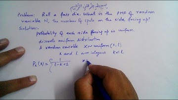Muhammad Farooq-i-Azam: Discrete Uniform Distribution