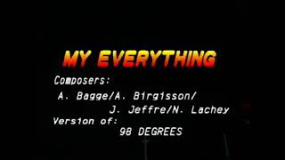 [KARAOKE + VOCAL] 98 Degrees - My Everything (Canary)