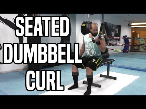 Spor Salonunda Yapılan Hatalar 24 - Oturarak Dumbell Curl Nasıl Yapılır - Seated Dumbbell Curl