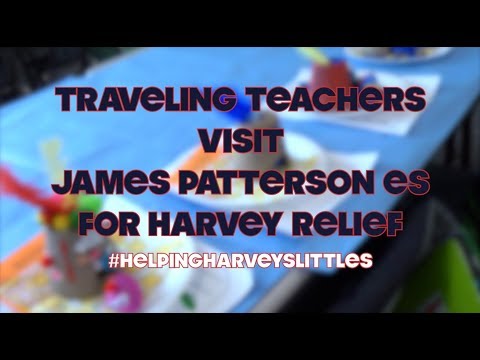 Traveling Teachers Visit Patterson ES For Harvey Relief