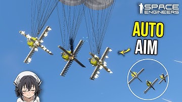 Self Aiming Paradropped Gatling Caltrops, Space Engineers