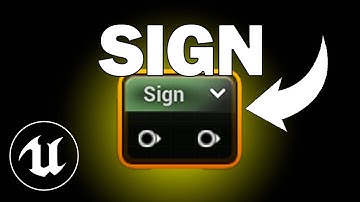 Sign Node EXPLAINED! Unreal Engine Materials